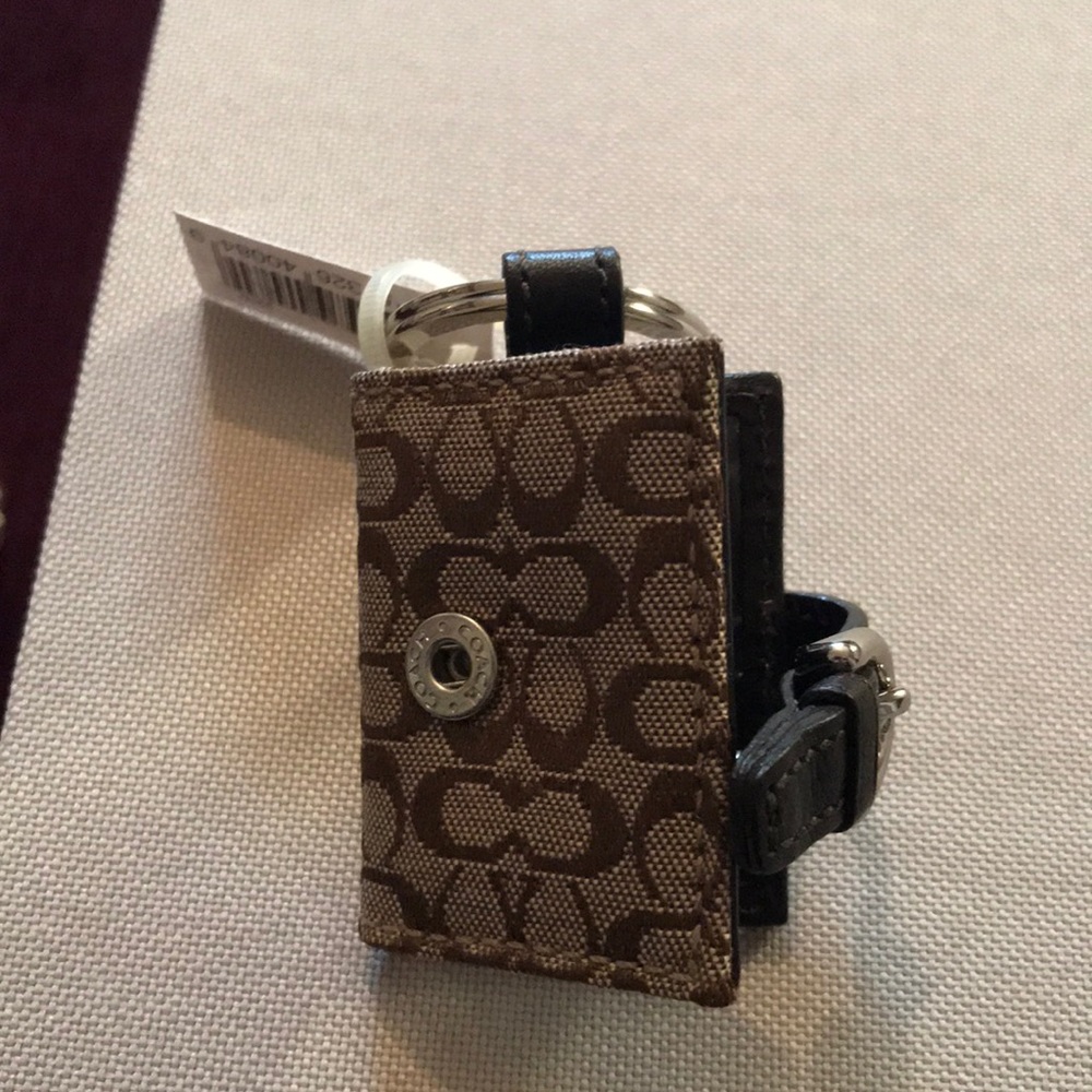 New Coach Picture Key Chain